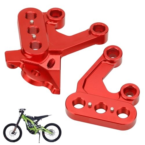 Electric Dirt Bike Foot Peg Brackets for Sur Ron Light Bee X S - Durable Aluminum