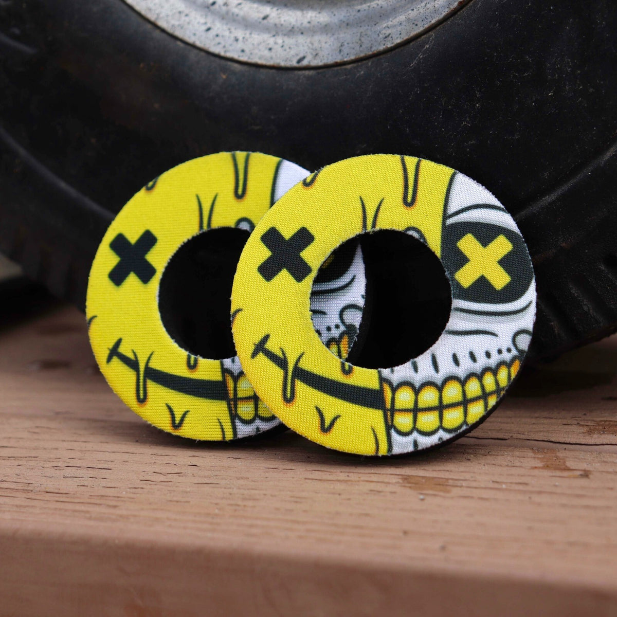 Premium BMX Bike Handlebar Grip Donuts - Multiple Designs & Sizes