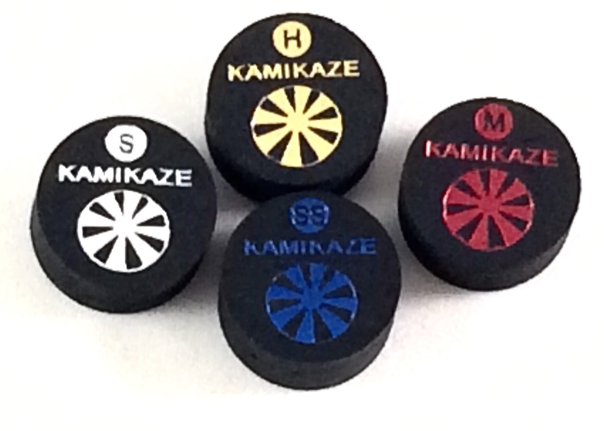 Kamikaze 14mm Super Soft Layered Cue Tips – 9-Layer Japanese Pig Skin (5 Tips)