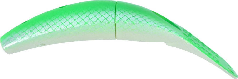 Fishing Lure 3 Inch Spinning Trolling Plug with Scent Dispersal
