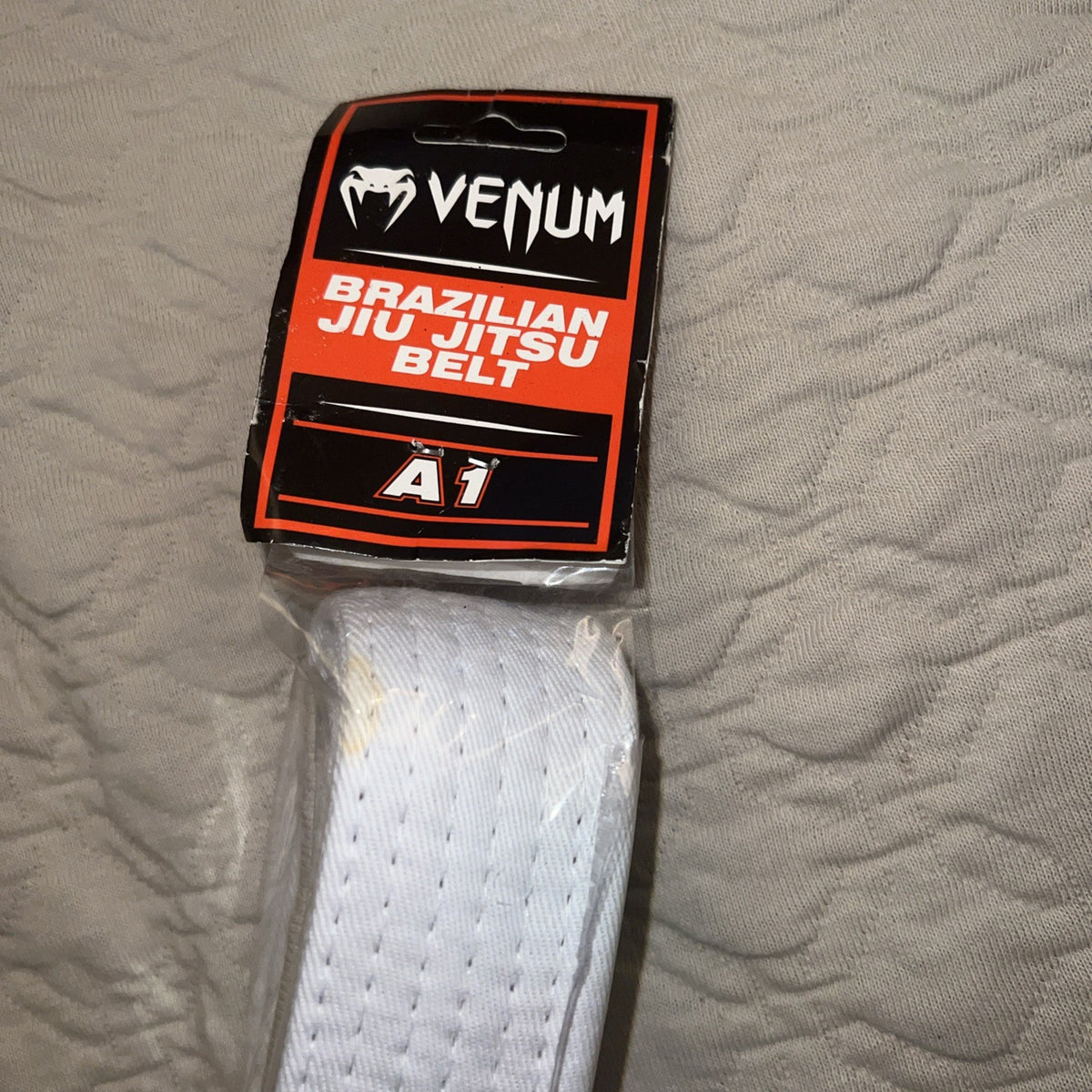 Martial Arts Belt - White Jiu-Jitsu Belt for BJJ & Brazilian Jiu-Jitsu