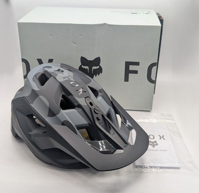 Mountain Bike Helmet with MIPS - Black Camo, Large