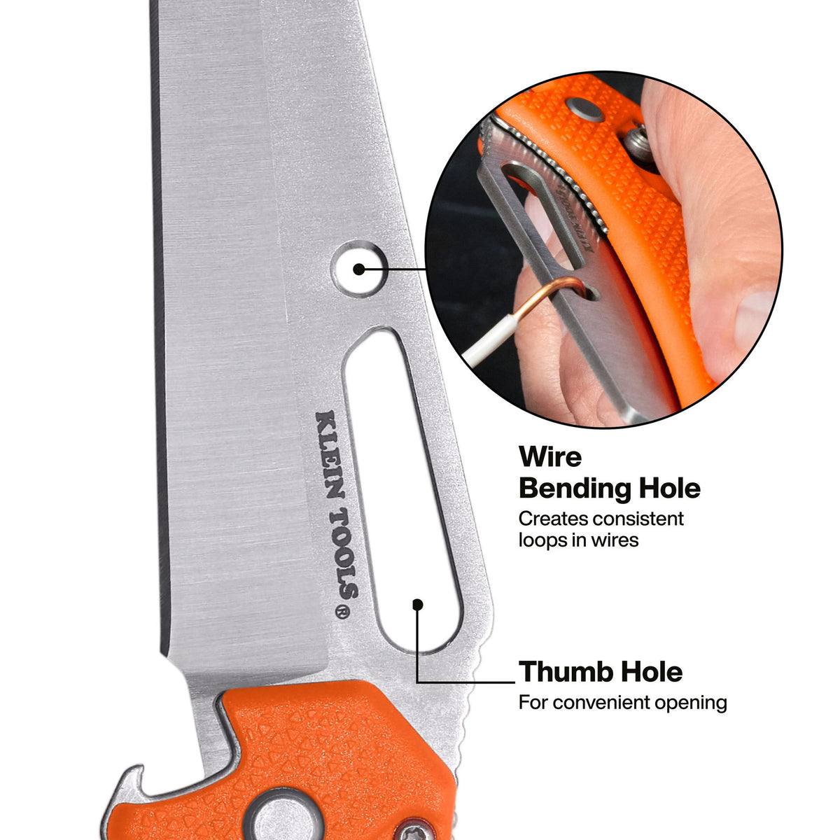 Electrician's Pocket Knife with Driver & Wire Stripping Tool