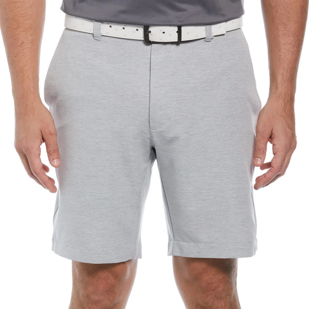 Men's Golf Shorts with Stretch Waistband Moisture-Wicking Fabric