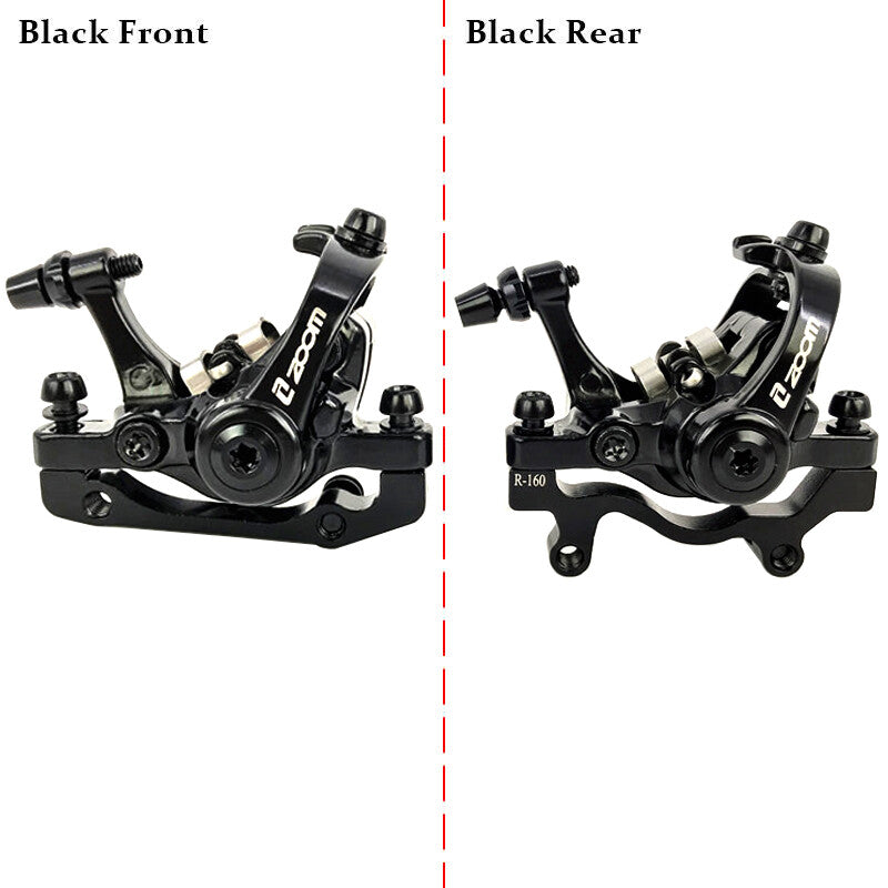 Mechanical Disc Brake Caliper for MTB BMX Bikes Double Piston Front & Rear