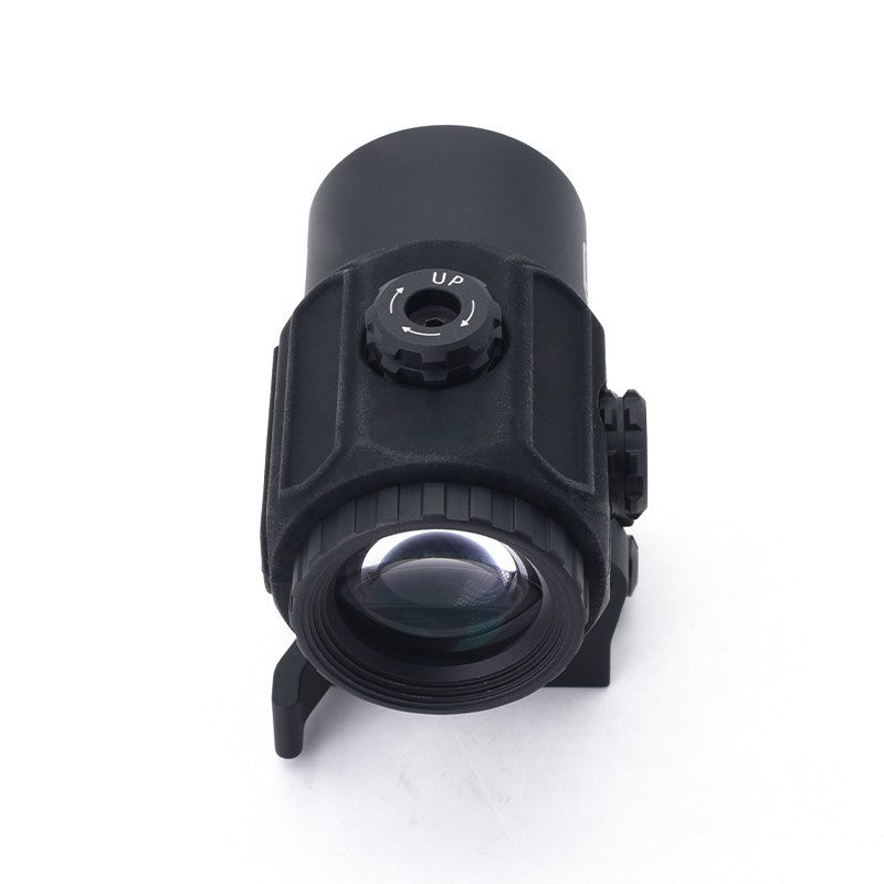Magnifier with 3X Fixed Magnification and Fog-Resistant Optics for Tactical Use