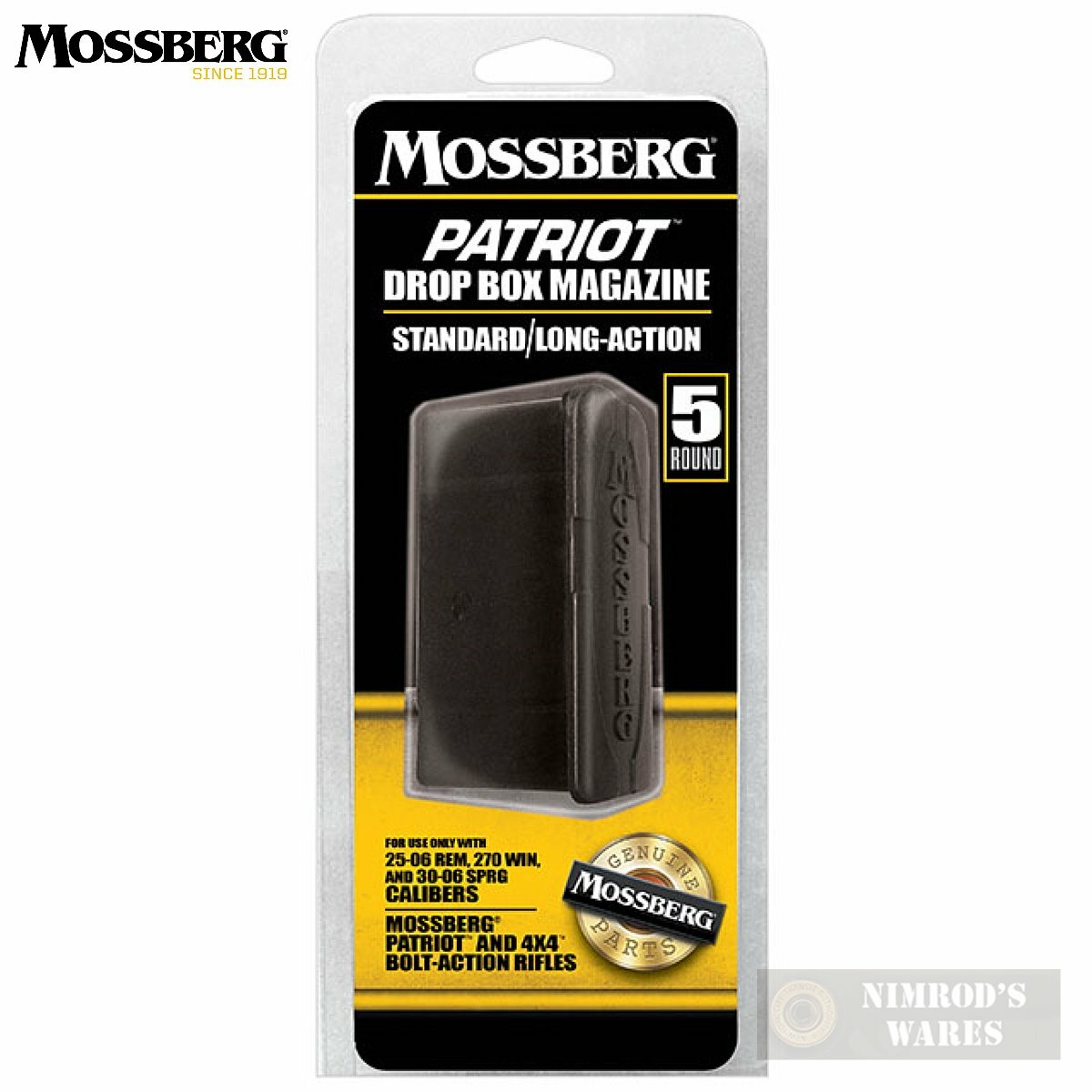 Mossberg Patriot 4x4 Magazine 25-06 .270 Win .30-06 5-Round Long Action