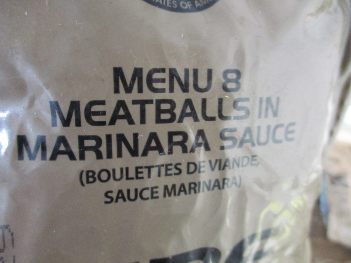 Genuine US Military MRE Meal - Ready-to-Eat, Shelf-Stable, Multiple Flavors