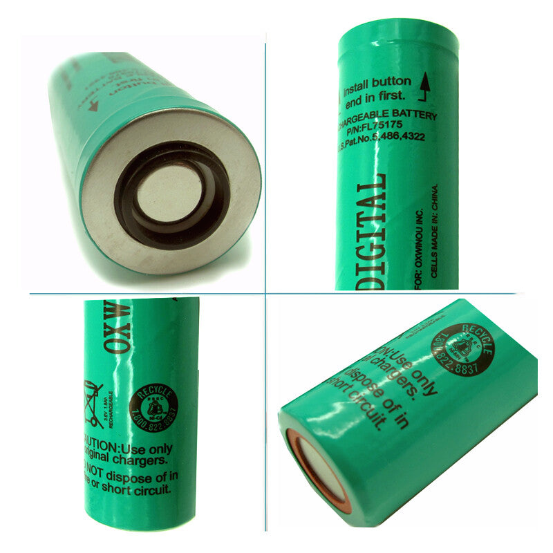 Replacement 3.6V 1800mAh Ni-Cd Battery for Streamlight Stinger HP XT Flashlight