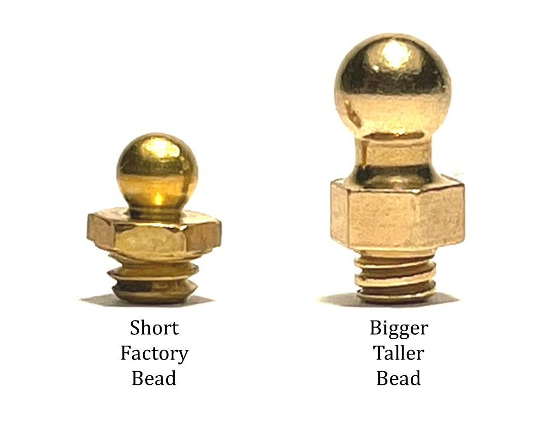 Oversized Front Bead Sight for Mossberg Shotguns & Firearms - Brass