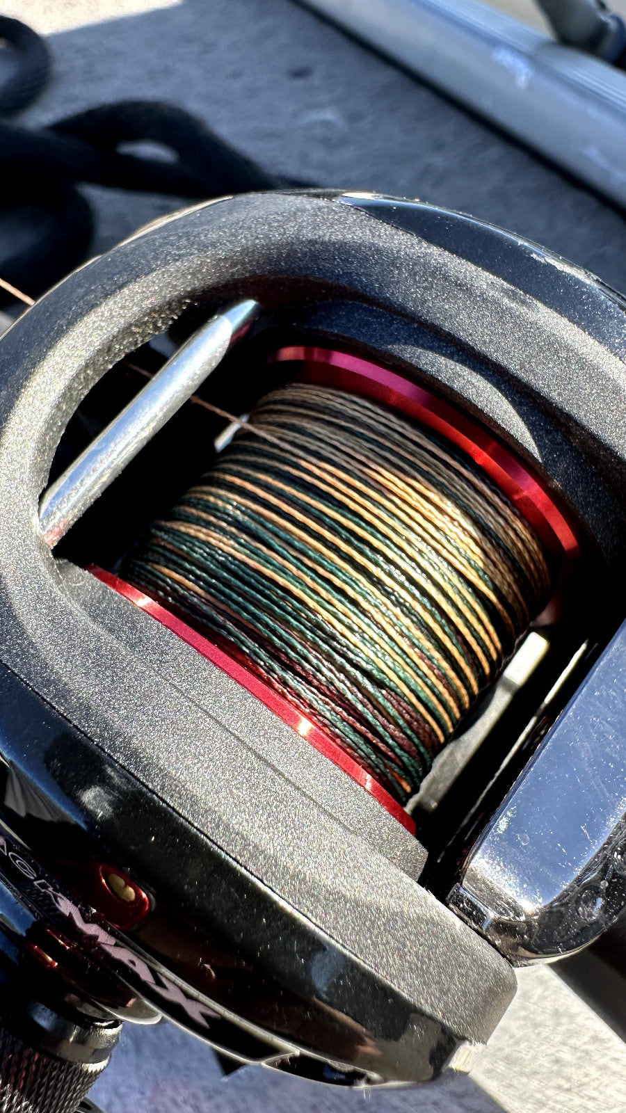 Braided Fishing Line Green Camo - Multiple Sizes & Lengths for Saltwater & Freshwater