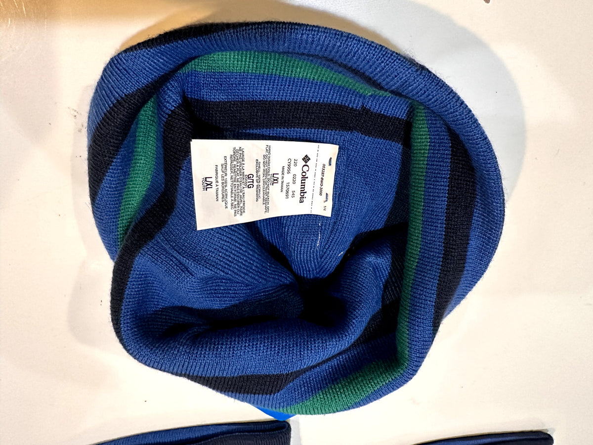 Toddler Youth Beanie Navy Blue Winter Hat - Warm & Stylish