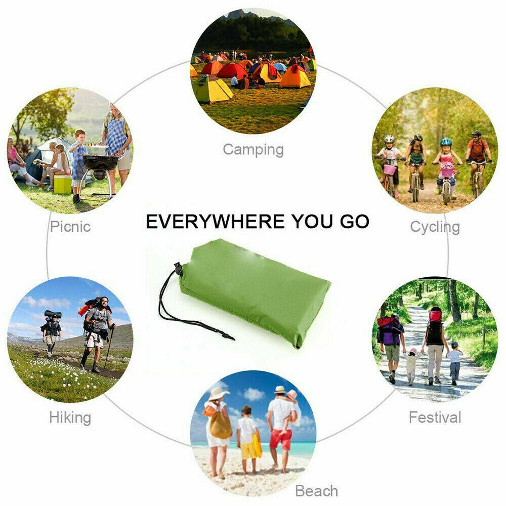 Waterproof Camping Tarp Shelter for Outdoor Backpacking and Rain Protection