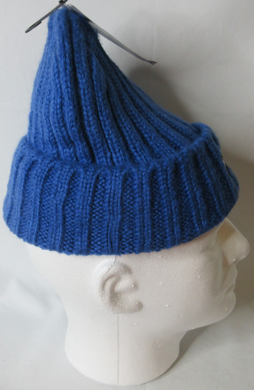 Adult Cable Knit Beanie Hat - Royal Blue, One Size, New with Tag