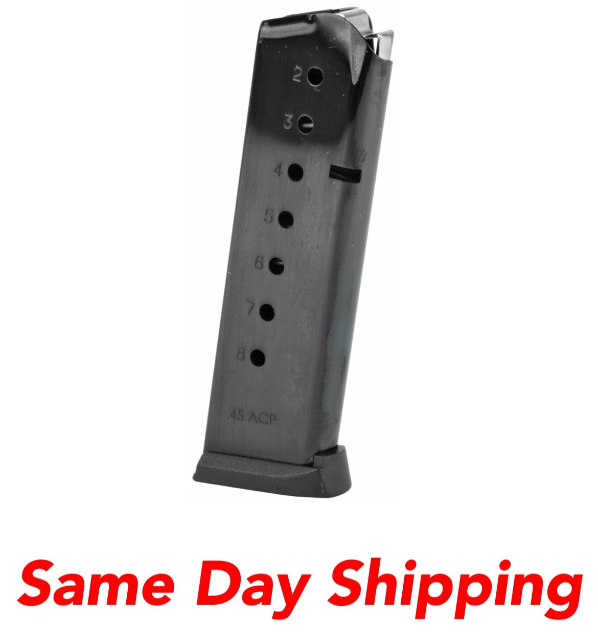 Full-Size .45 ACP 8-Round Magazine for 1911 Pistols - Steel Construction