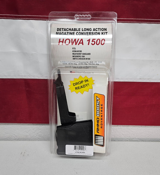 Detachable Magazine Kit for Howa 1500 .25-06 .270 .30-06 - Black, 5-Round