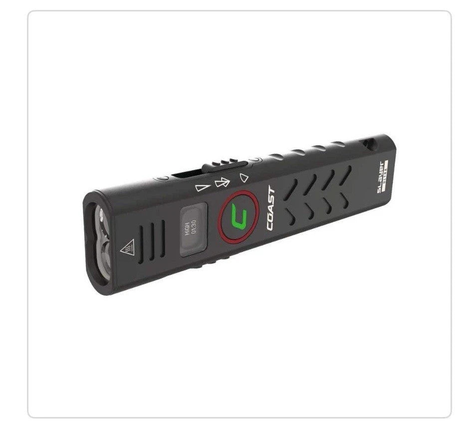 2000 Lumens USB-C Rechargeable Tactical Flashlight - Magnet & Outdoor Use