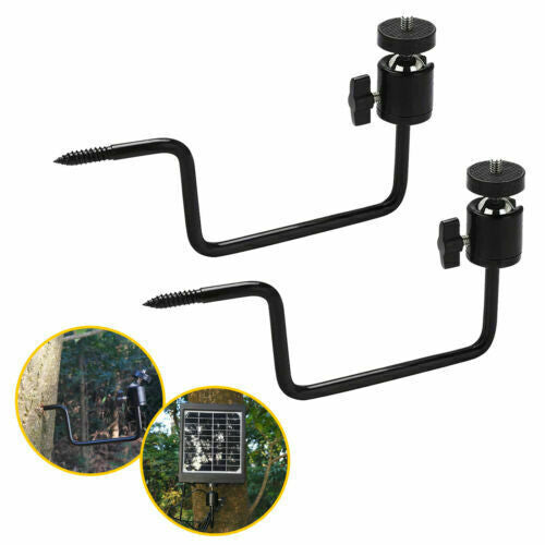 4 Pack Adjustable Tree Mount for Trail & Game Cameras - 360° Rotating Camera Holder