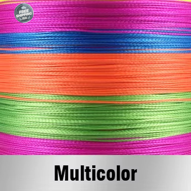 Heavy Duty Braided Fishing Line - Multiple Lengths & Strengths for Freshwater & Saltwater