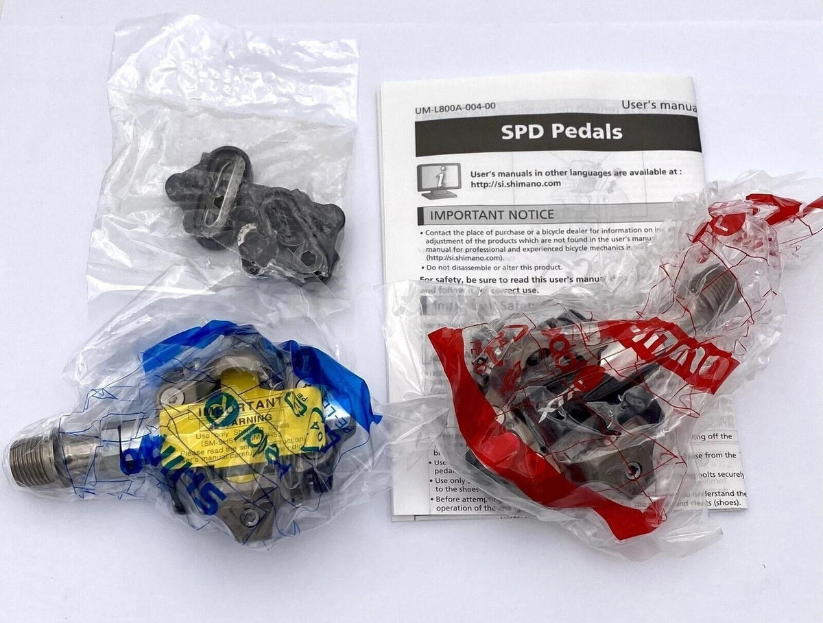 Shimano XTR PD-M9100 SPD Clipless Mountain Bike Pedals with SH51 Cleats