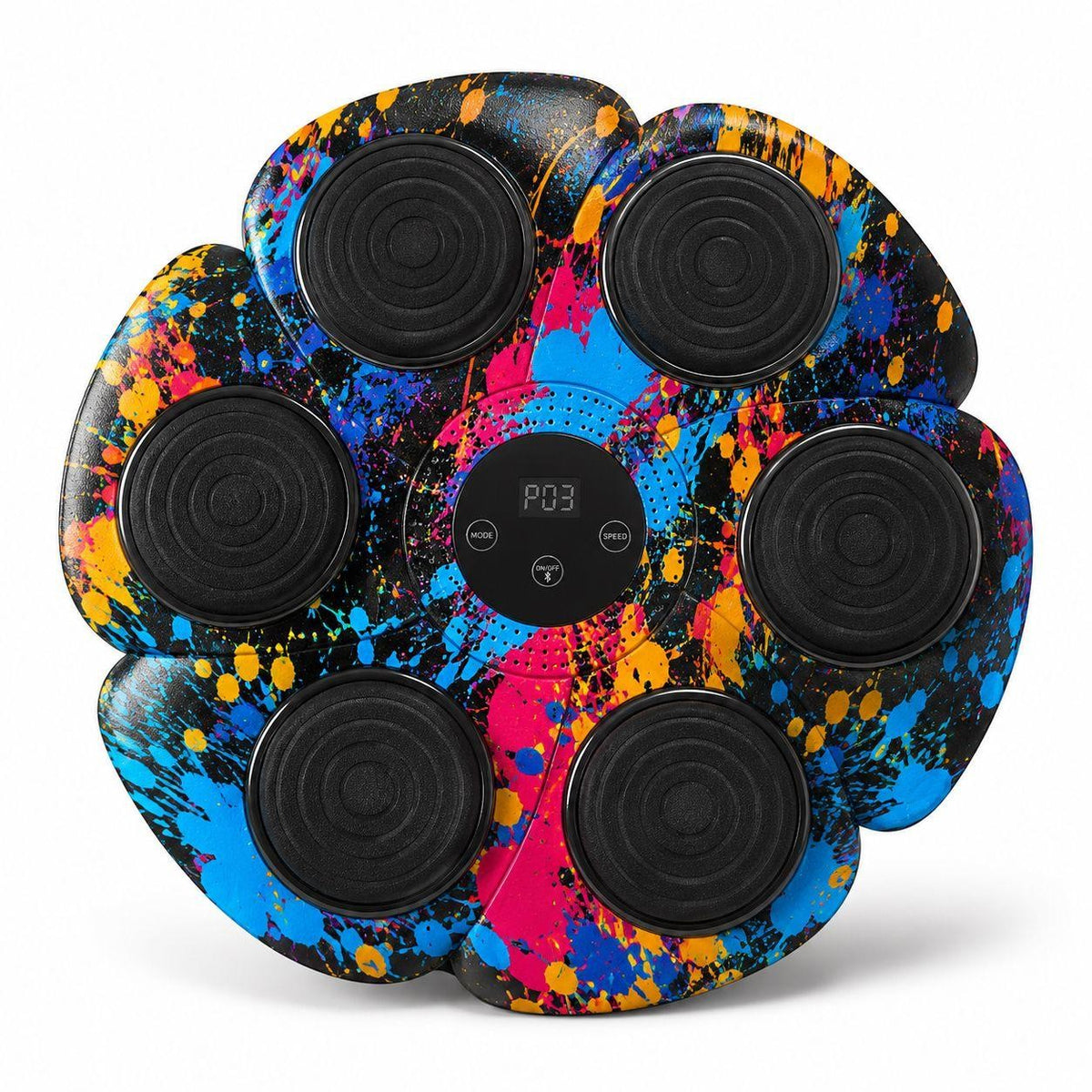 Bluetooth Music Boxing Machine with LED Targets and Workout Modes