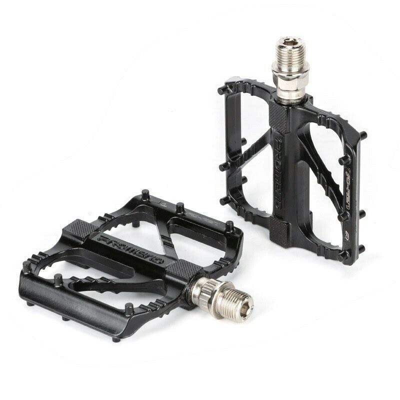 Mountain Bike Pedals Aluminum Non-slip MTB Pedals 9/16" Set of 2