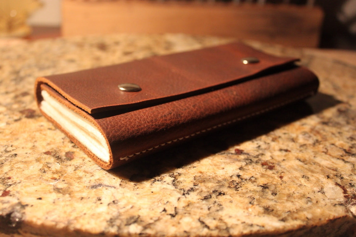 Leather Fly Wallet - Custom Made Fly Book for Fishing Tackle, USA