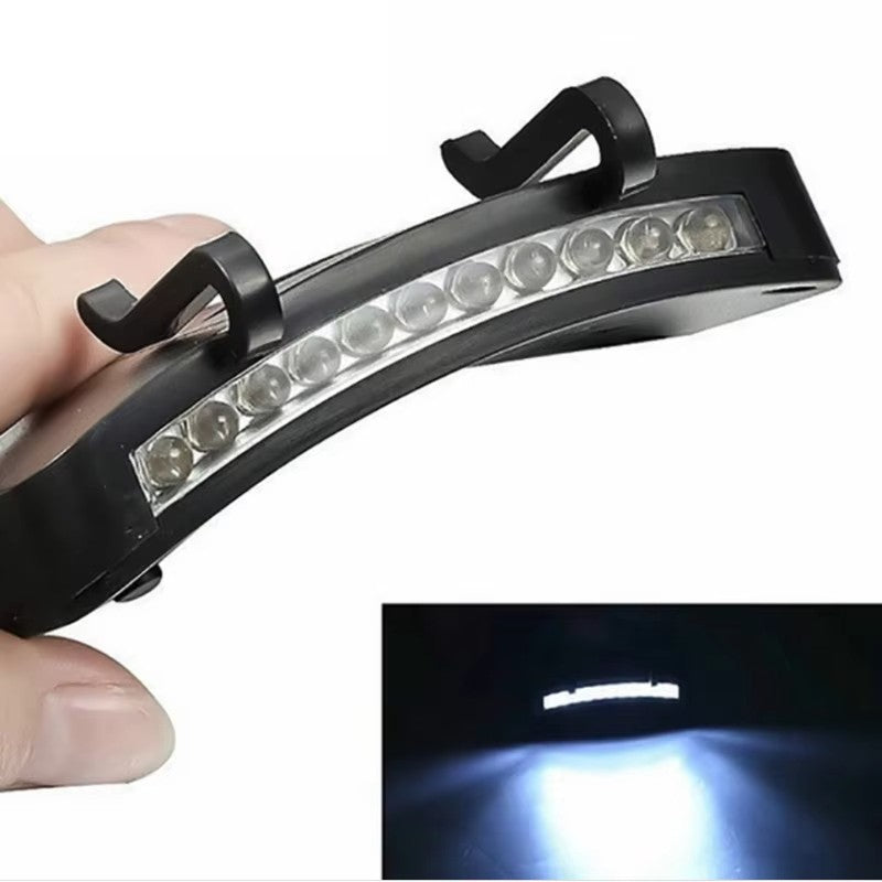 Ultra Bright LED Clip-On Cap Light for Fishing Camping and Outdoor Activities