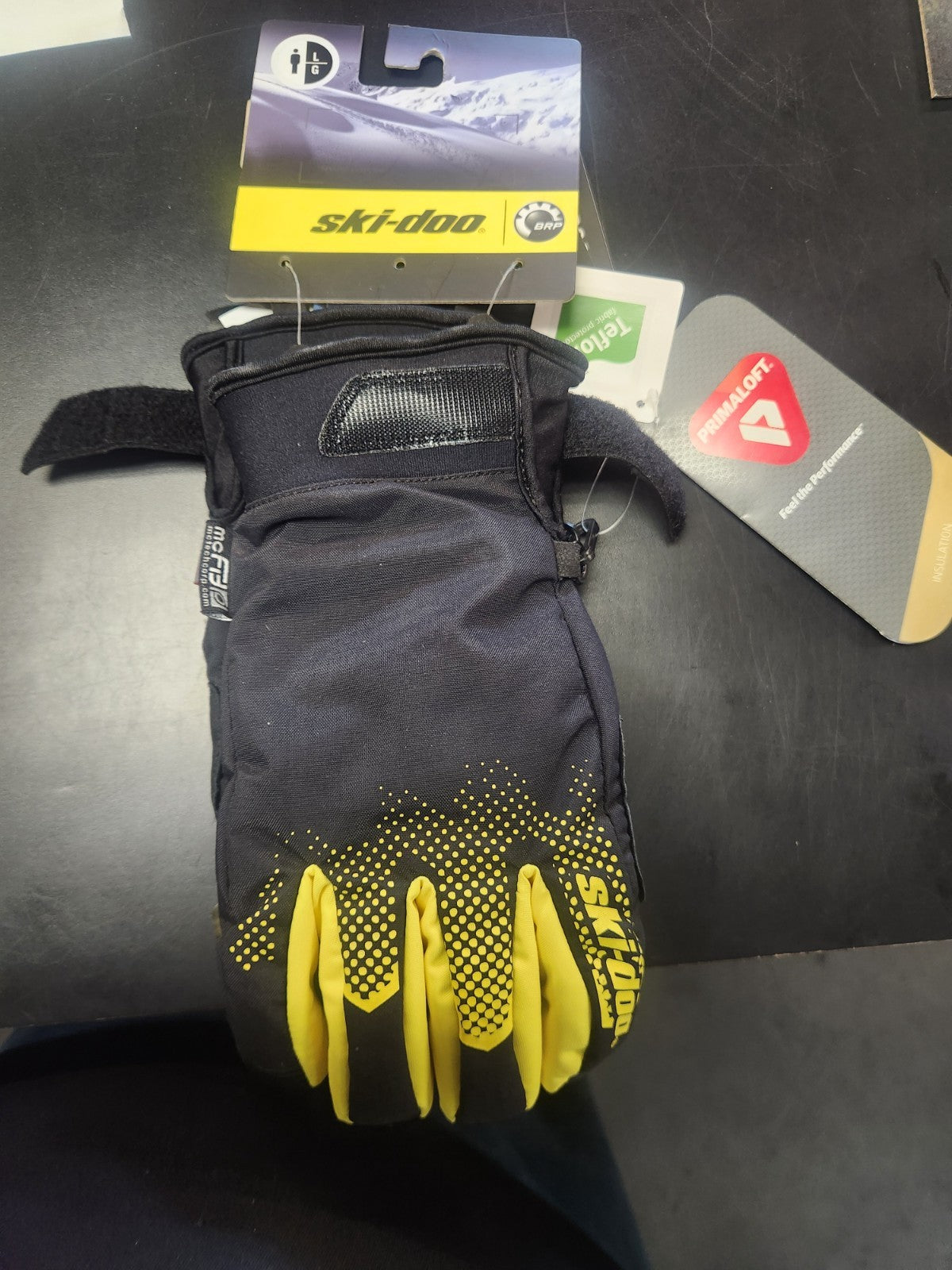Waterproof Windproof Leather Palm Ski-Doo Glove XL Winter Sports Gear