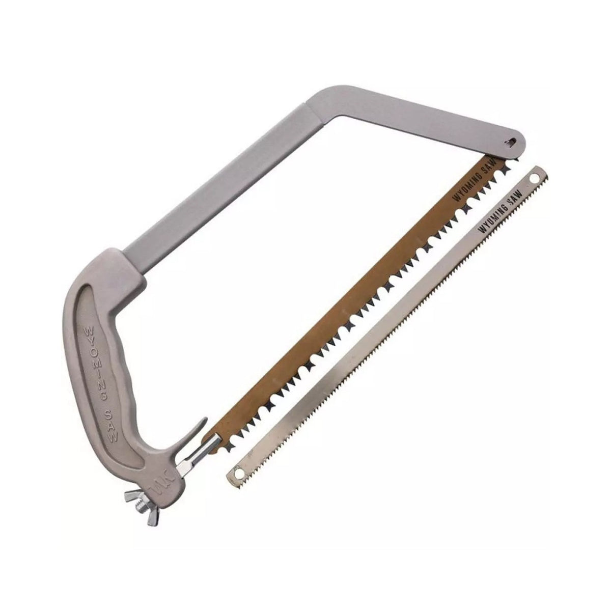 11-Inch Stainless Steel Take-Apart Saw for Wood and Bone with Sheath