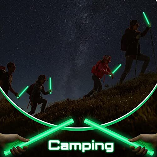 14-Inch Emergency Glow Sticks Jumbo Light Set for Camping Survival