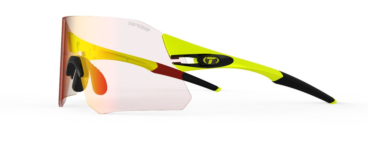 Cycling Sunglasses with Photochromic Red Mirror Lenses - Large Fit