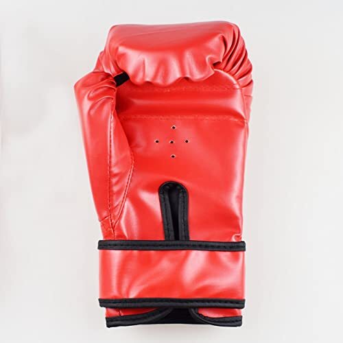 Kids Boxing Gloves for Kickboxing Muay Thai MMA - Red