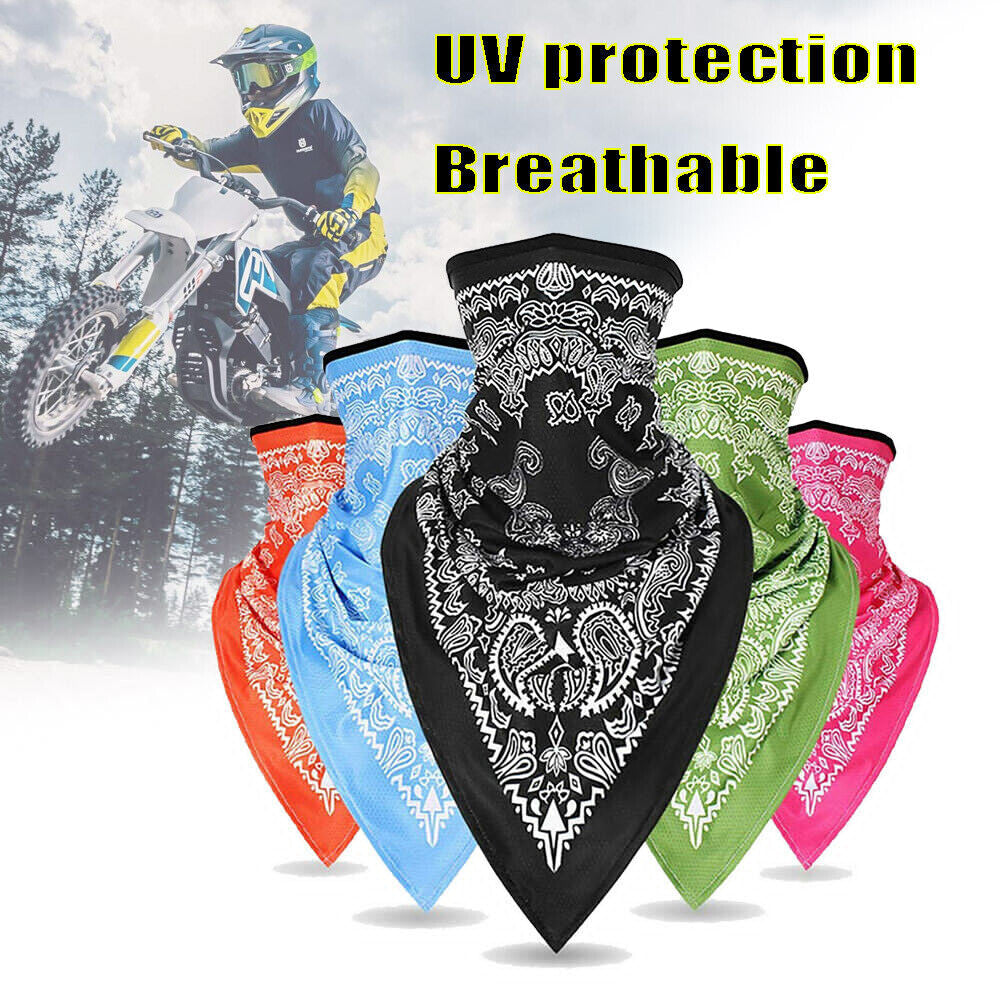 Outdoor Cycling Face Mask Neck Scarf Balaclava Bandana for Motorcycle