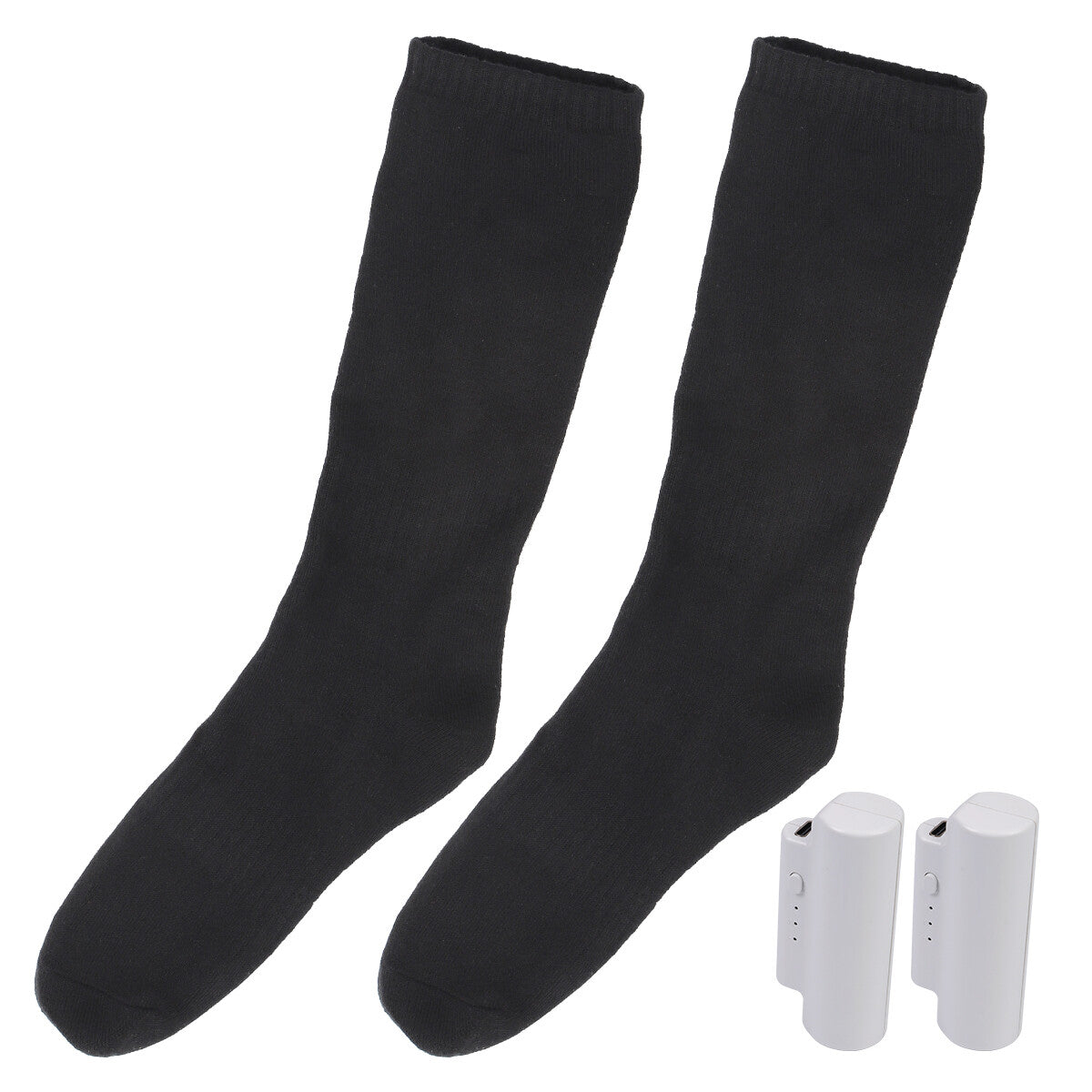 Rechargeable Electric Heated Socks for Men Women Winter Foot Warmer