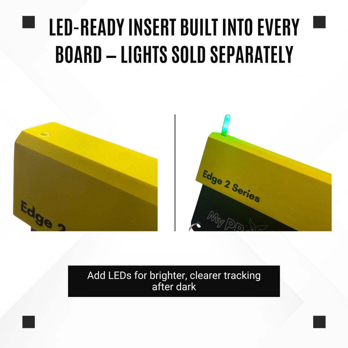 Heavy Duty Trolling Planer Boards - Adjustable, LED Ready 2 Pack