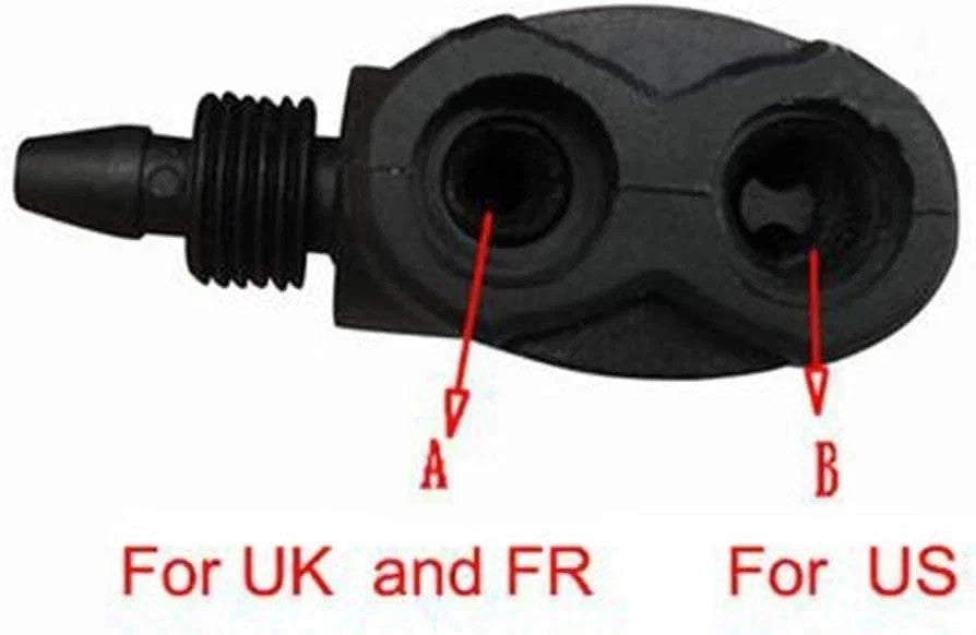 3-in-1 Bicycle Air Pump Adapter Valve for Presta Schrader Dunlop Tires