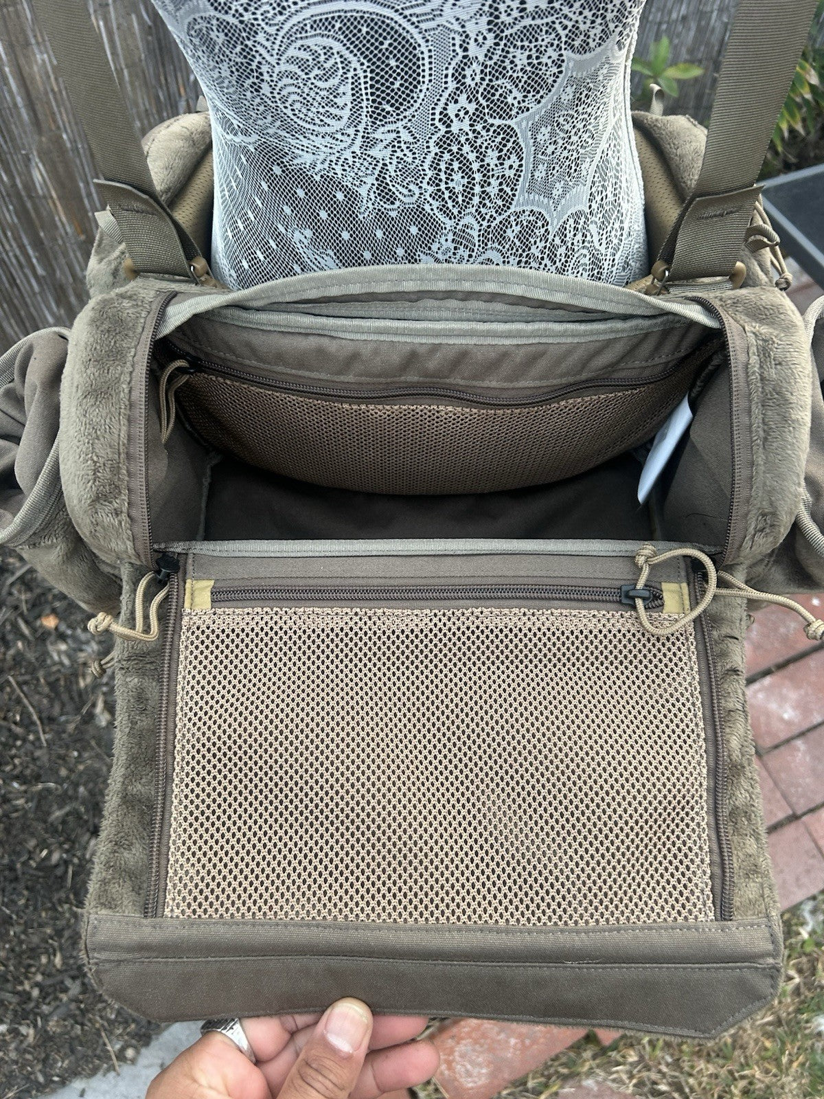 Hunting and Camping Hip Pack - Treehouse 9 Wood Green Small/Medium