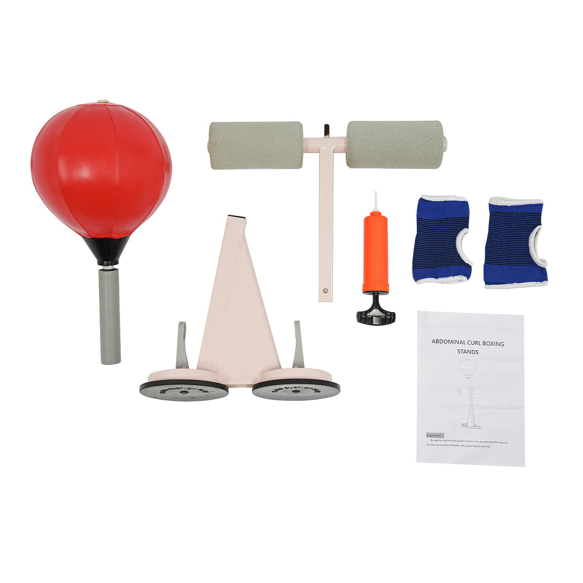 Boxing Training Ball with Stand for Teens & Adults - Punching Bag Equipment