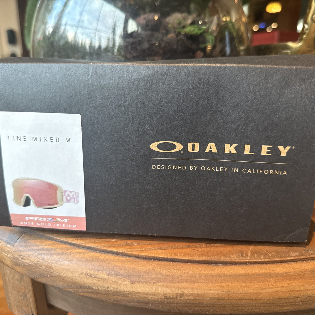 Oakley Snow Goggles Line Miner M Prizm Rose Gold Iridium OO7093 - New Free Shipping