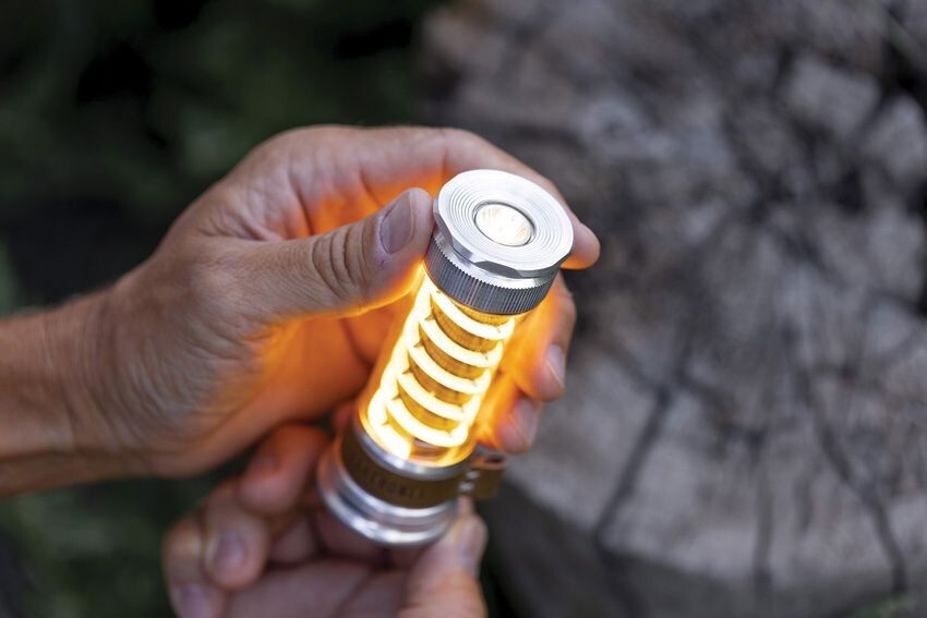Rechargeable Aluminum LED Flashlight with Water Resistance & Multiple Modes