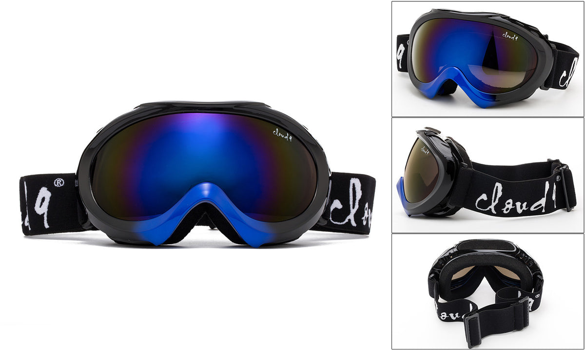 Kids Snow Ski Goggles Dual Lens Youth Ski Goggle with Pouch - Multiple Colors
