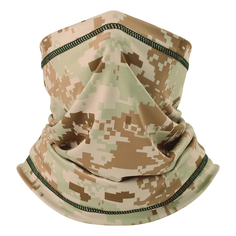 Breathable Tactical Balaclava Neck Gaiter Half Face Mask for Outdoor Activities