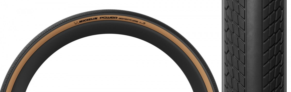 Michelin Power Adventure 650Bx48 Tubeless Bike Tires - Off-Road, Gravel, Adventure