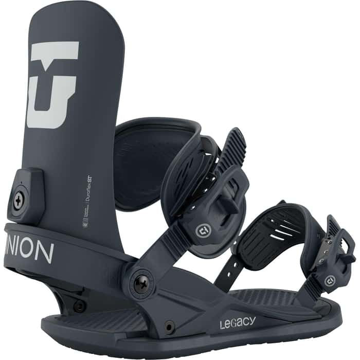 Snowboard Bindings for Men Women - Union Legacy Small Midnight