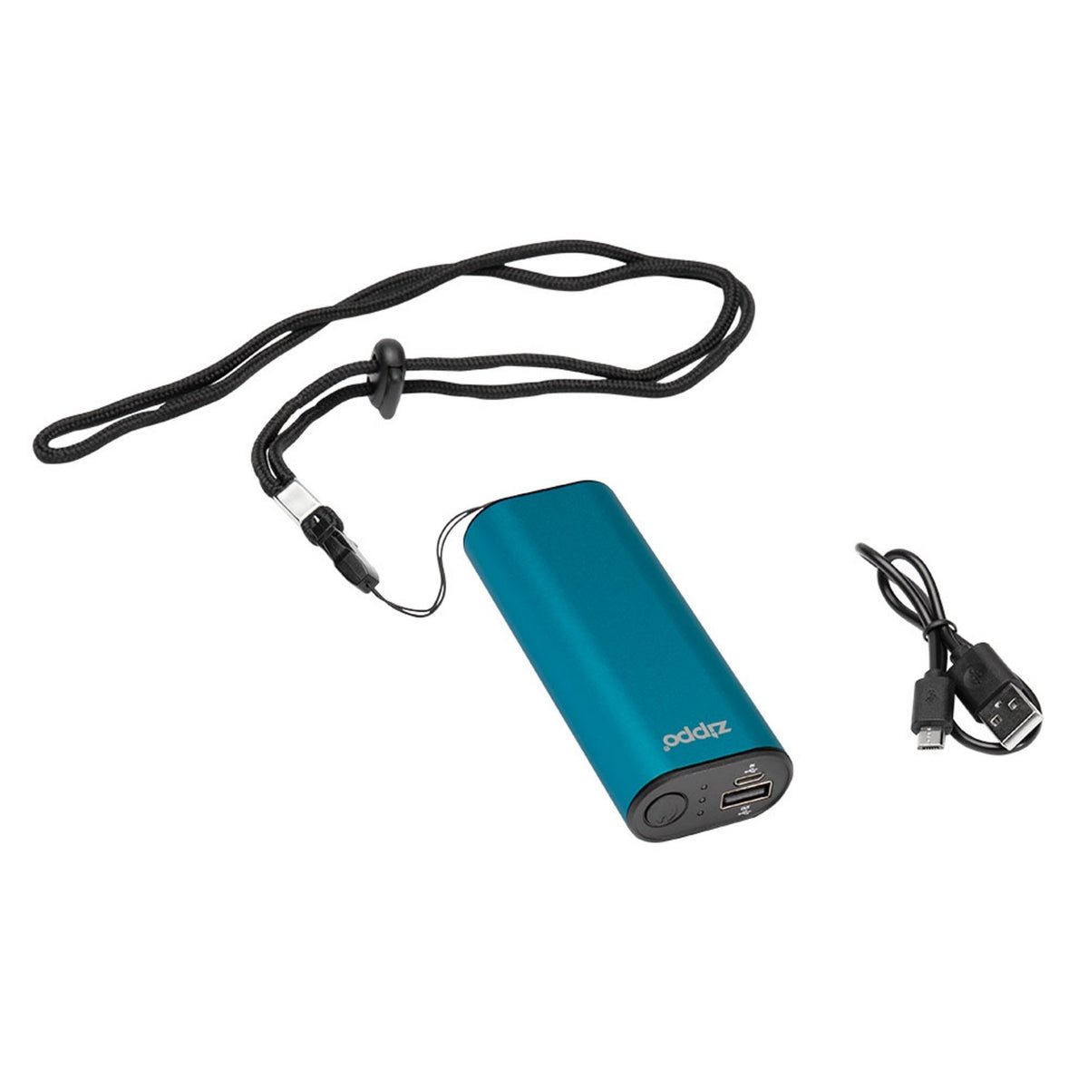 Rechargeable Hand Warmer Power Bank with Dual Sides & USB Charging