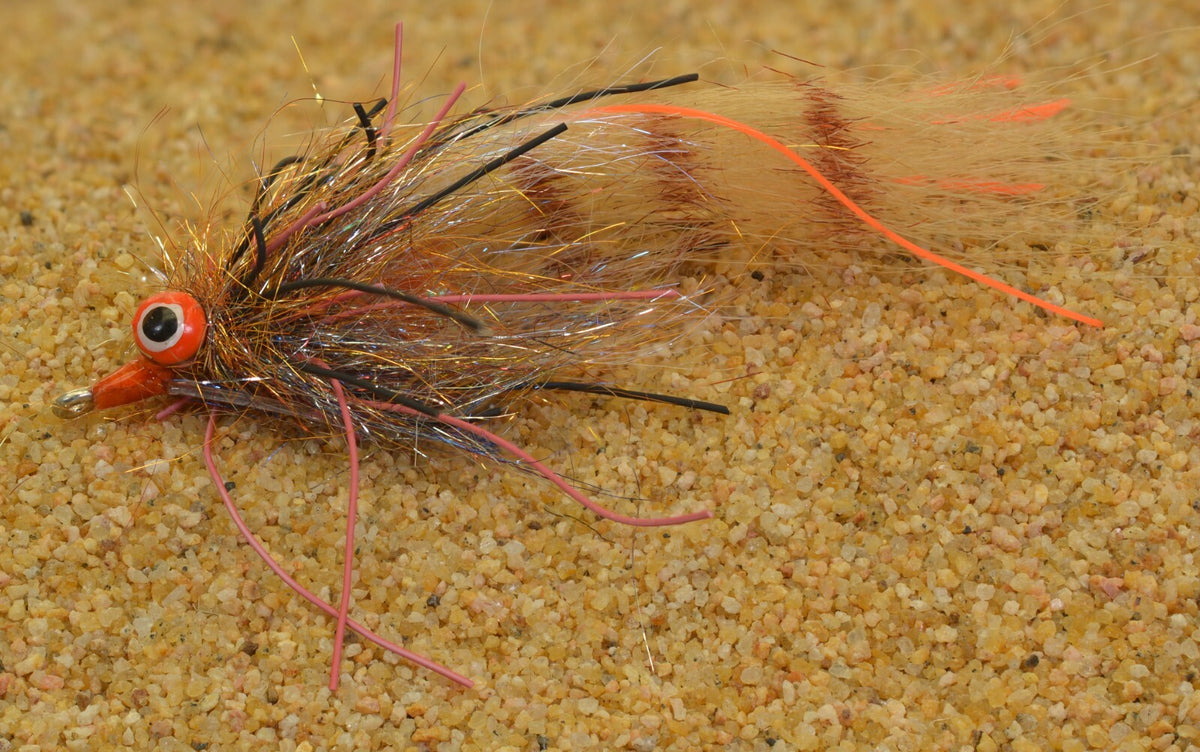 Fly Fishing Shrimp Pattern Flies - Multiple Colors, Mustad Hook #2