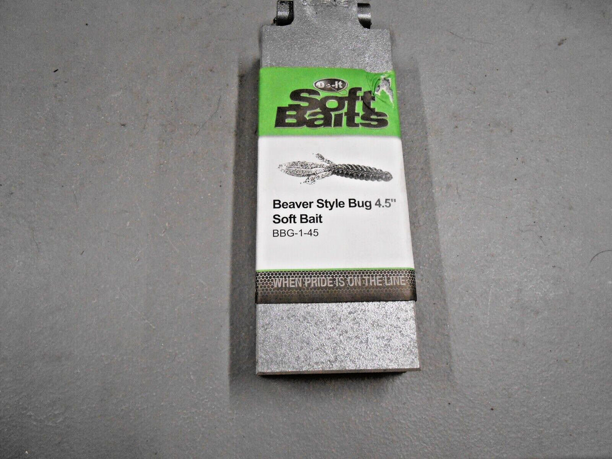 4.5-Inch Beaver Style Soft Plastic Bait Mold for Fishing Tackle