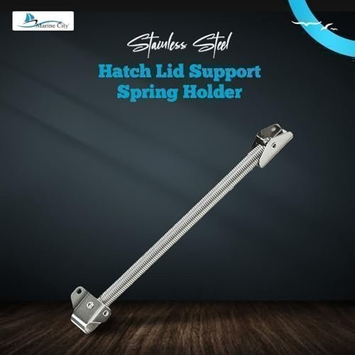 Marine Hatch Lid Support Spring Stainless Steel 8-7/16 Inch Holder for Boat RV