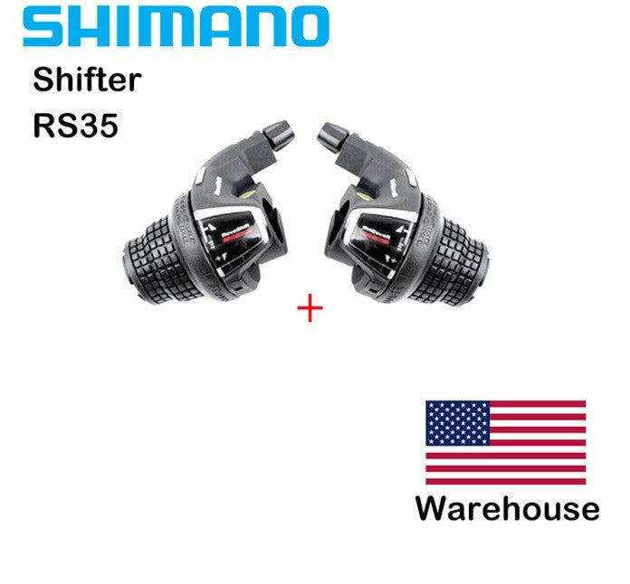 Shimano RevoShift MTB Bike Gear Shifter - 3/6/7/18/21 Speed Grip